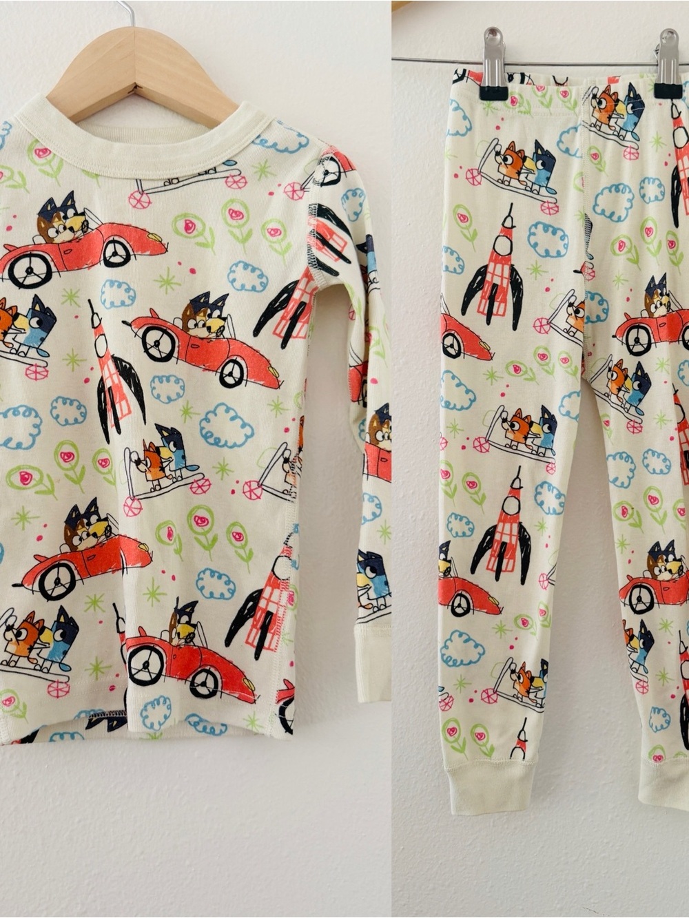 Hanna Andersson x Bluey Pajamas Long Johns